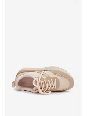 Damen-Sneaker BIG STAR SHOES TT274278 BEIGE