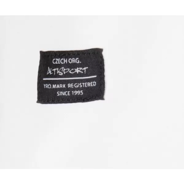  Herren-T-Shirt mit Kragen ALTISPORT NP/ALMST90601 WEIß 