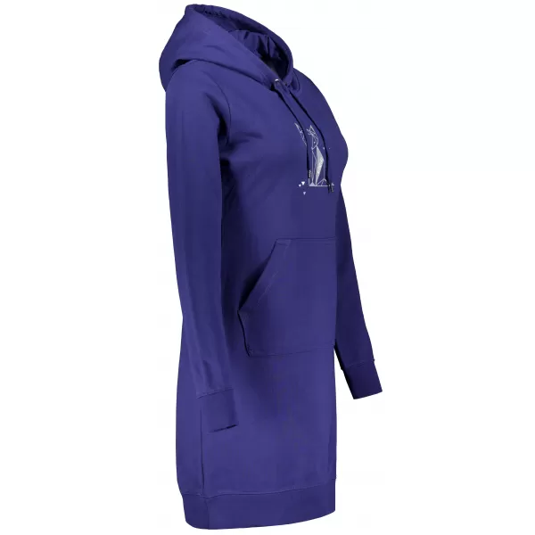  Erweitertes Damen-Sweatshirt ALTISPORT ALW091419 MITTERNACHTSBLAU 