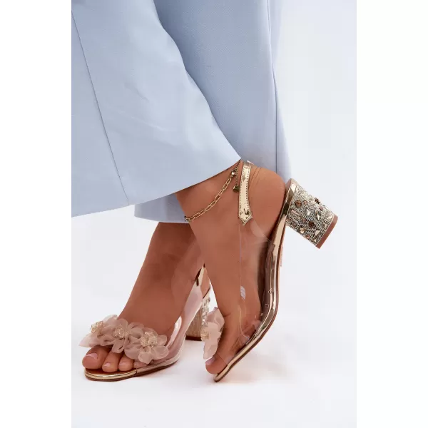  Damensandalen D&A MR61-9009 GOLD 