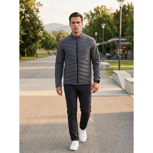  Hybridjacke für Herren MALFINI PREMIUM CROSS 555 HELLES ANTHRAZIT 