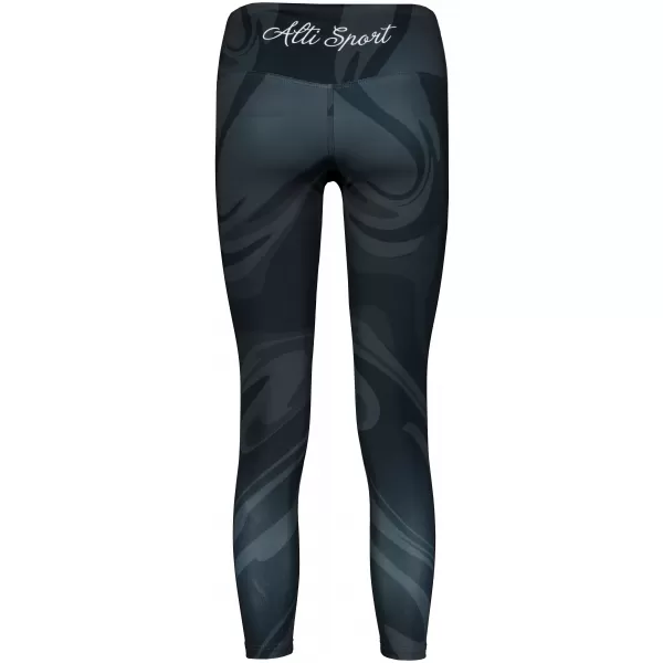  Lange Premium-Leggings für Damen (neue Größen) ALTISPORT VOJ/ALW072LEG05 SCHWARZ 