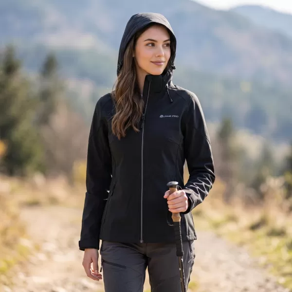  Softshelljacke für Damen ALPINE PRO GEDERA GEWOHNHEITEN 