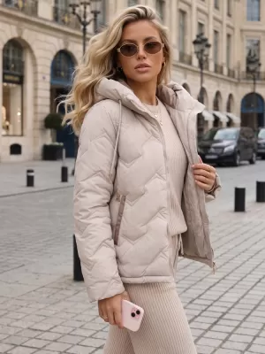 Damenjacke DSTREET TY5945 BEIGE