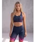 Premium-Overknee-Leggings für Damen (neue Größen) ALTISPORT VOJ/ALW109LEG06 ROSA-SCHWARZ