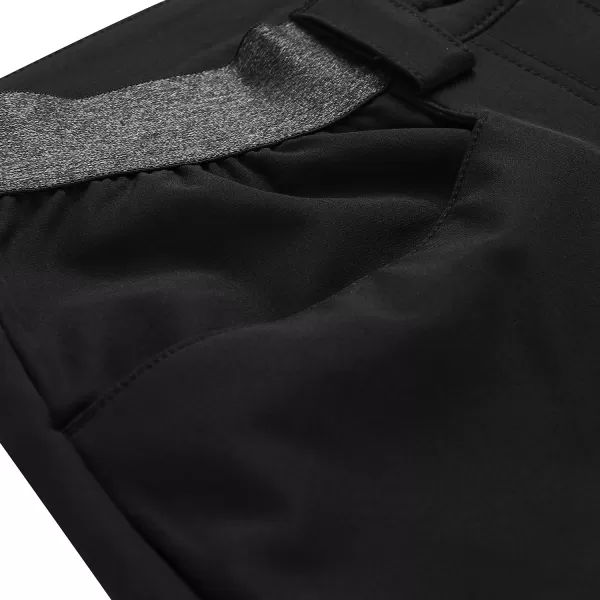  Caprihose für Damen ALPINE PRO WEDERA 2 SCHWARZ 