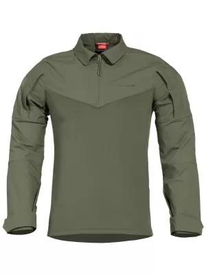 Herren-T-Shirt mit langen Ärmeln PENTAGON RANGER SHIRT K02013 TARNGRÜN