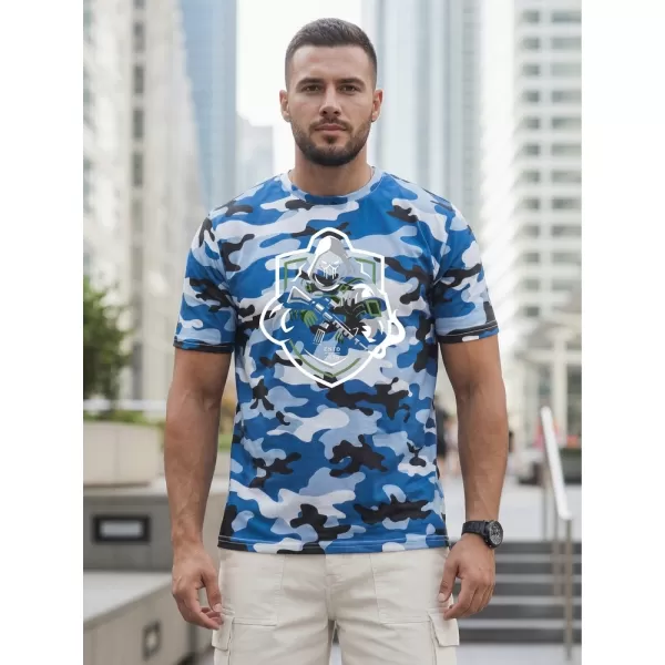  Herren-T-Shirt DSTREET NX2003R-SK-M BLAU 