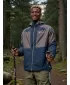 Outdoor-Jacke für Herren ALPINE PRO TEMUN MONDBESCHIENENER OZEAN