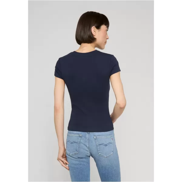  Damen-T-Shirt URBAN CLASSICS TB8569-01641 MITTERNACHTSMARINE 