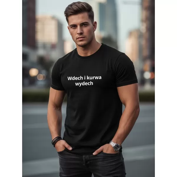  Herren-T-Shirt DSTREET NX0111R-BK SCHWARZ 