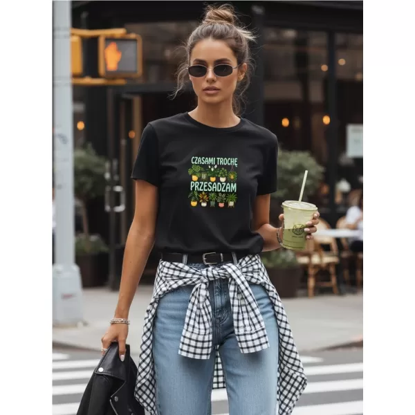 Damen-T-Shirt DSTREET NX5037RY SCHWARZ 