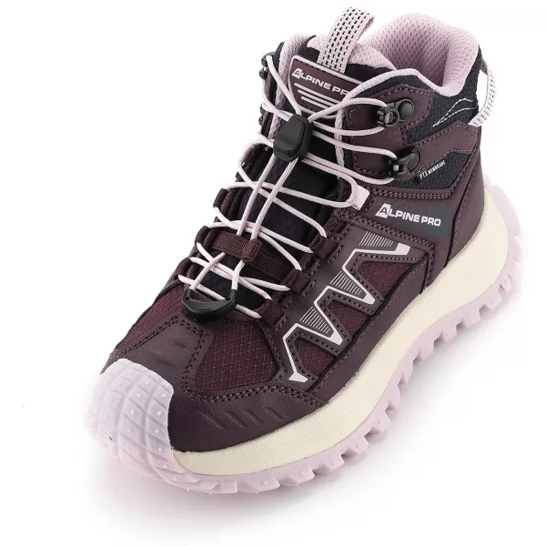  Outdoor-Schuhe für Kinder ALPINE PRO ATEGO LILA WEIN 