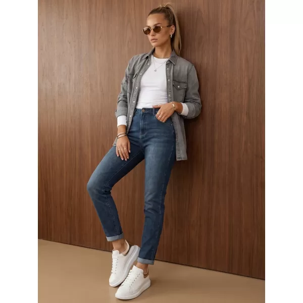  Damenhosen DSTREET UY3244 BLAU 