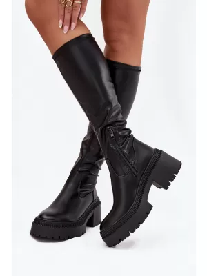 Damenstiefel BOTO 9671A SCHWARZ