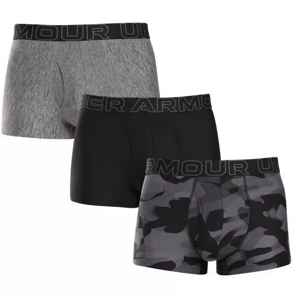  Herren-Boxershorts UNDER ARMOUR M PERF TECH NOV 3IN (3KS) 1383883-001 SCHWARZ 
