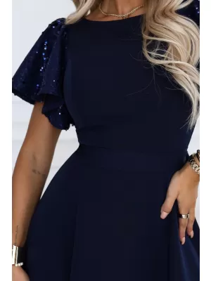 Kleid NUMOCO 694-4 DUNKELBLAU