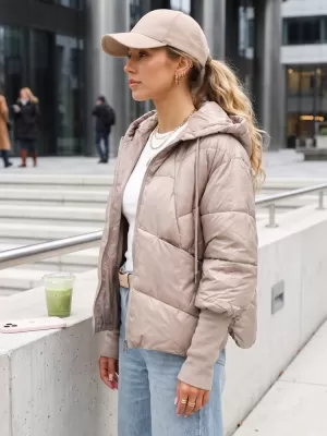 Damenjacke DSTREET TY5764 KARAMELL