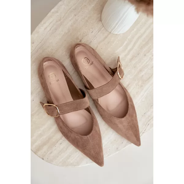  Ballerinas für Damen BOTO CH943 GOLD 
