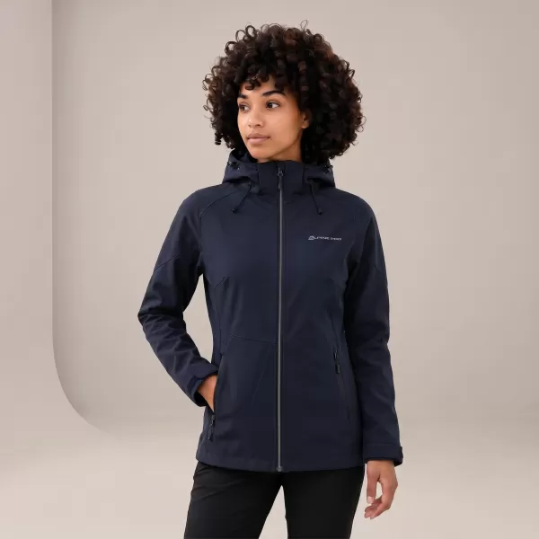  Softshelljacke für Damen ALPINE PRO GEDERA GEWOHNHEITEN 