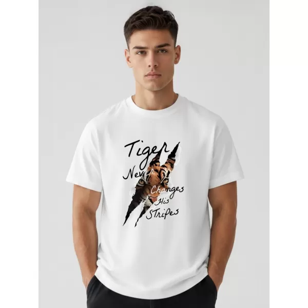  Herren-T-Shirt DSTREET NX1024R-WH-O WEIß 