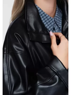 Damenjacke OMBRE OW-JT-E0007 SCHWARZ