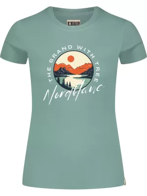 Damen-T-Shirt NORDBLANC STARLIGHT NBSLT8176 GRÜN