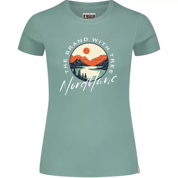  Damen-T-Shirt NORDBLANC STARLIGHT NBSLT8176 GRÜN 