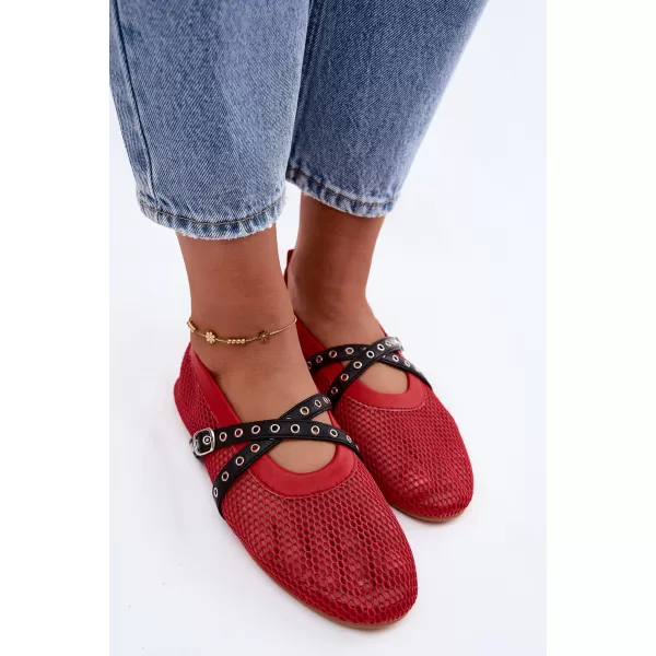  Ballerinas für Damen BOTO P-1416 HRSG 