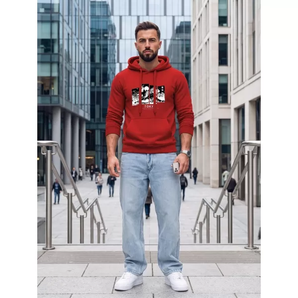  Herren-Sweatshirt DSTREET NX5146BX-18-09 ROT 