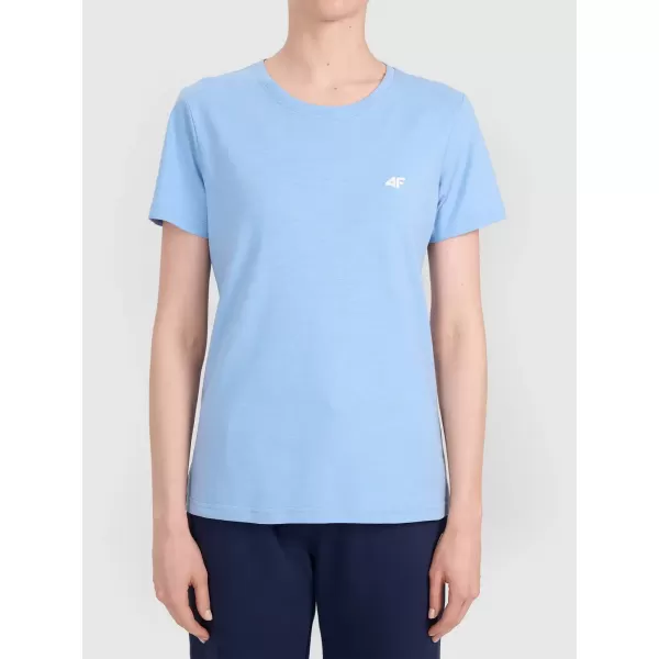  Damen-T-Shirt 4F WMM00TTSHF3308 DENIM 