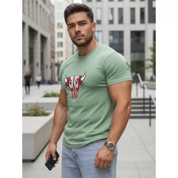  Herren-T-Shirt DSTREET RX4930 HELLGRÜN 