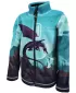 Fleece-Sweatshirt für Kinder WAMU DRAGON FANTASY BLAU