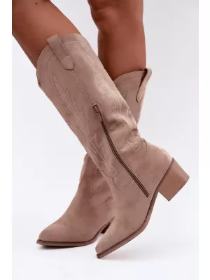 Damenstiefel BOTO LQ-159 BEIGE