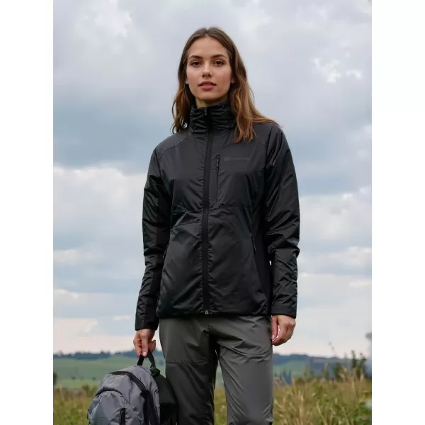  Ultraleichte Damenjacke ALPINE PRO GEREDA SCHWARZ 