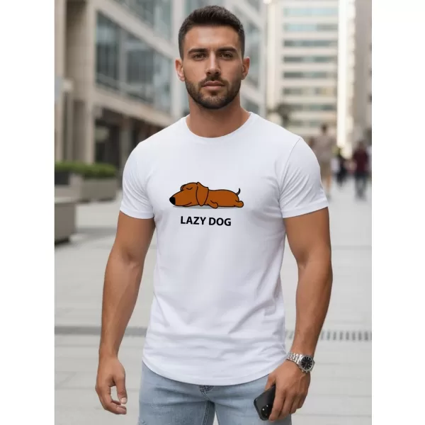  Herren-T-Shirt DSTREET NX5092R-WH WEIß 