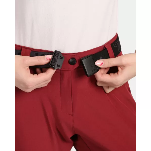  Damenhosen KILPI BELVELA-W 1L0406KI DUNKELROT 