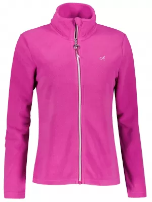Fleece-Sweatshirt für Damen ALTISPORT ILKI FUCHSIE