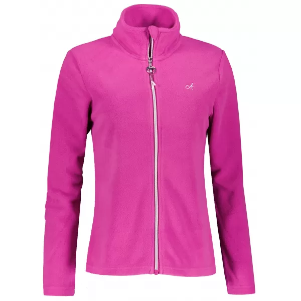  Fleece-Sweatshirt für Damen ALTISPORT ILKI FUCHSIE 