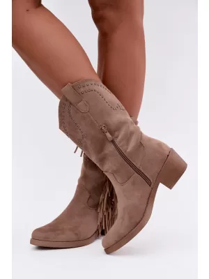Damenschuhe BOTO LQ-158 KHAKI