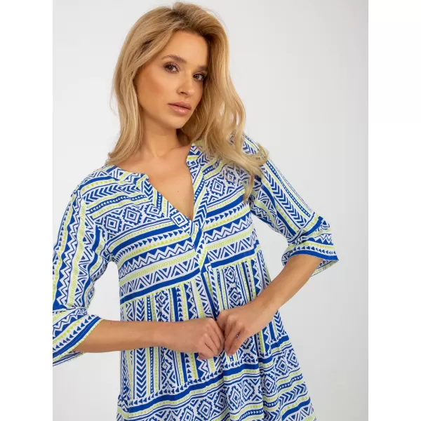  Kleid SUBLEVEL D73771M30214F DUNKELBLAU 