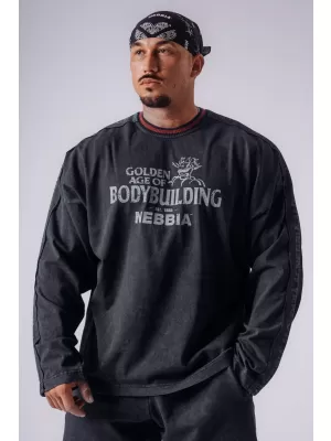 Herren-T-Shirts NEBBIA OLYMPIA 952 SCHWARZ