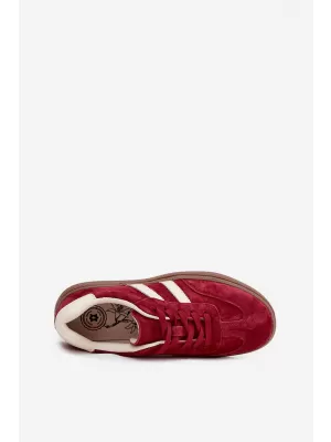 Damen-Sneaker EVENTO 25SP18-9473 WEIN