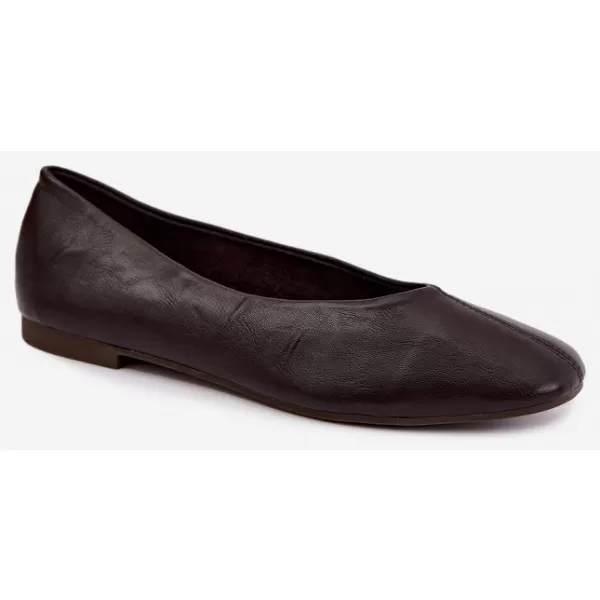  Ballerinas für Damen BOTO JH602P BRAUN 