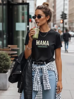 Damen-T-Shirt DSTREET NX5031RY SCHWARZ