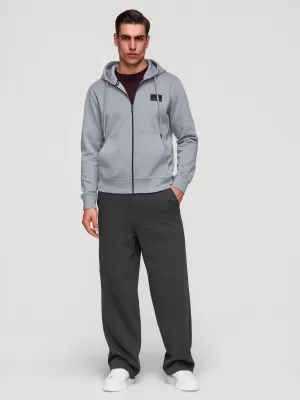 Herren-Sweatshirt OMBRE OM-SSZP-0256 GRAU