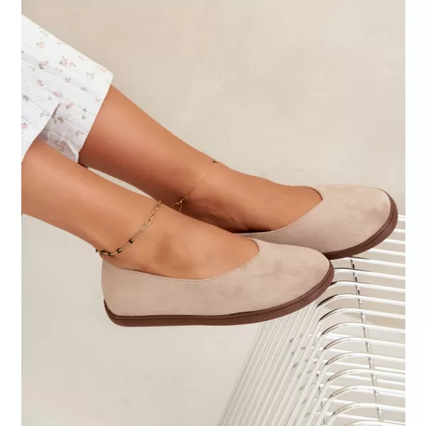  Ballerinas für Damen BOTO 9877 BEIGE 