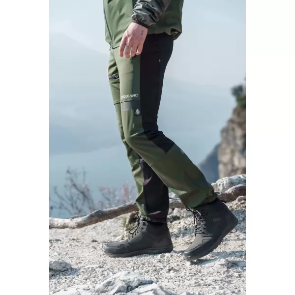  Wasserdichte Multisporthose für Herren NORDBLANC RIDGEWALK NBSPM8325 DUNKELGRÜN 
