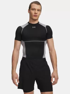Herren-T-Shirt UNDER ARMOUR UA HG ELITE COMP SS 6015382-008 SCHWARZ