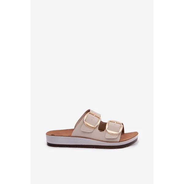  Damenhausschuhe INBLU CP000061 BEIGE 